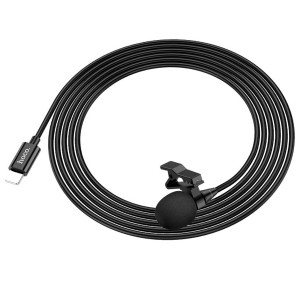 میکروفون یقه ای با سیم هوکو مدل L14 رابط Lightning